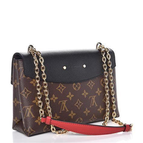 LOUIS VUITTON Monogram Saint Placide Black